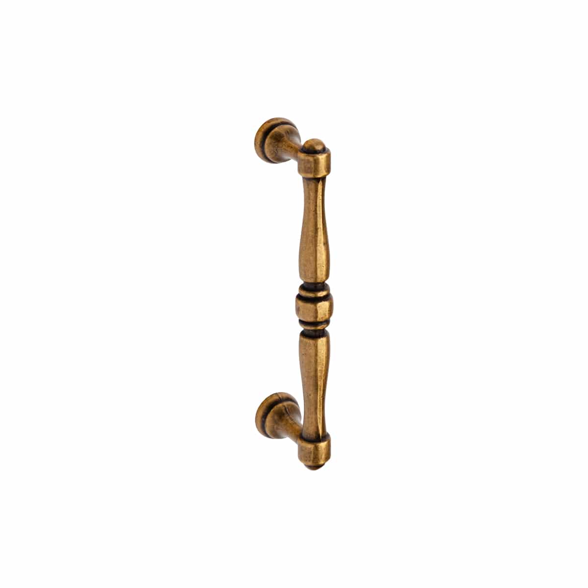 Round Handle Antique Brass 112mm