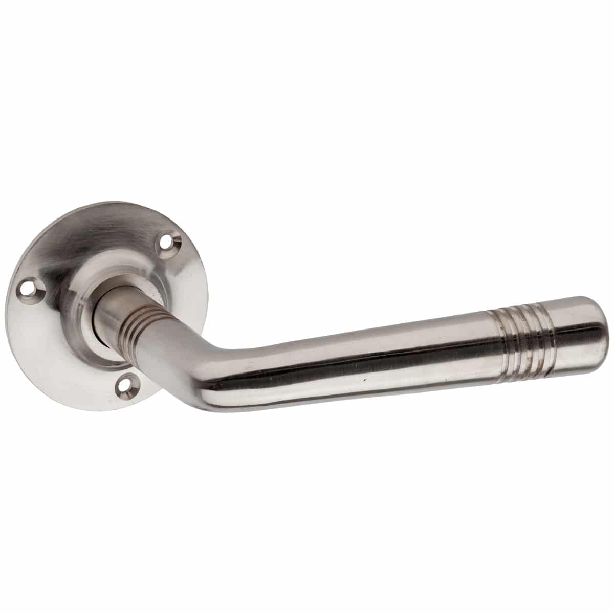 Lever Handle Full Satin Nickle