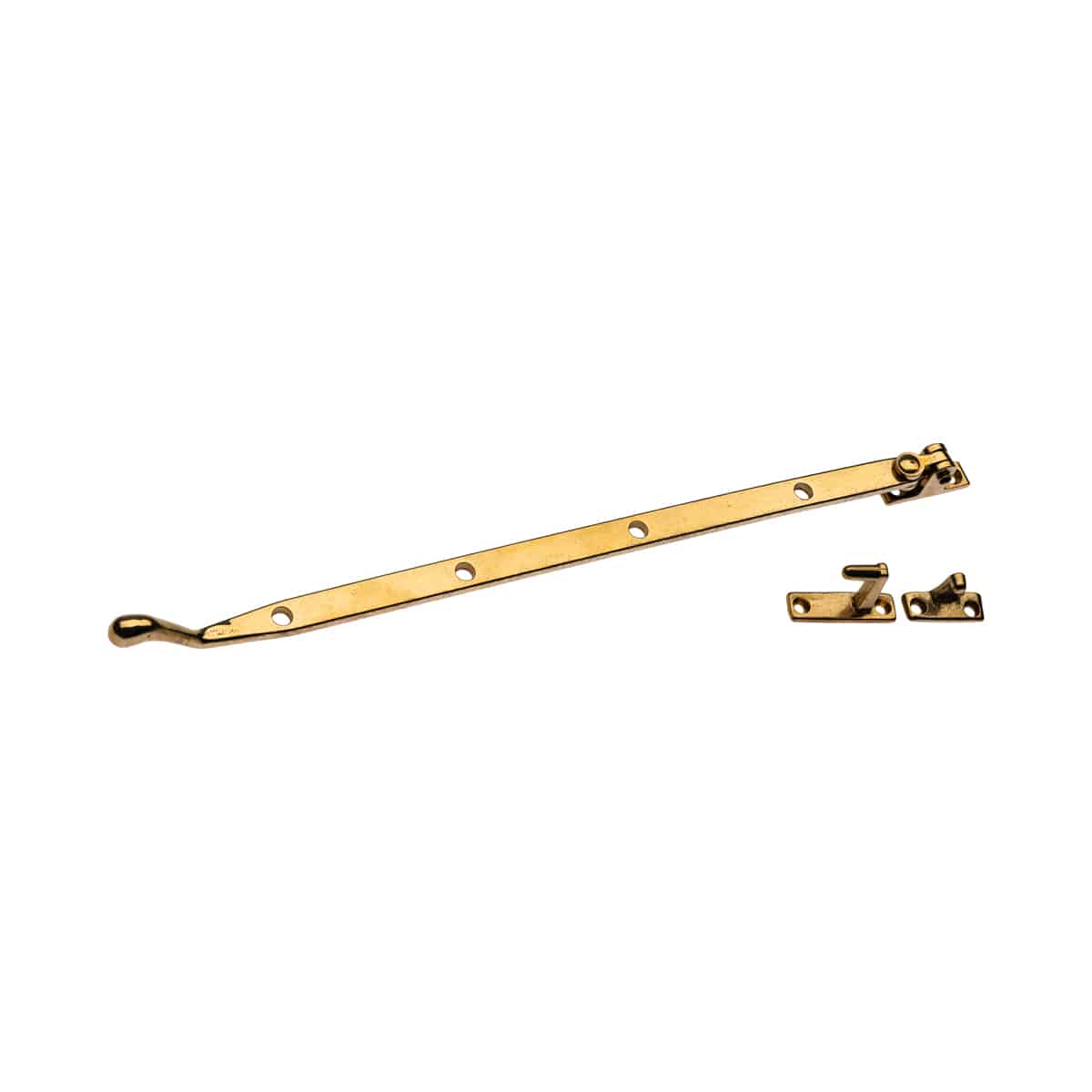 COMBINATION STAY &FASTENER 350mm BRASS