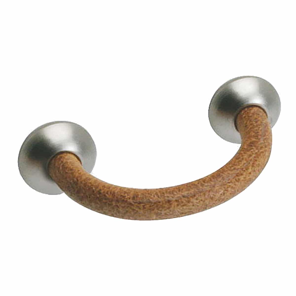 Cabinet handle modern leather pull 32mm