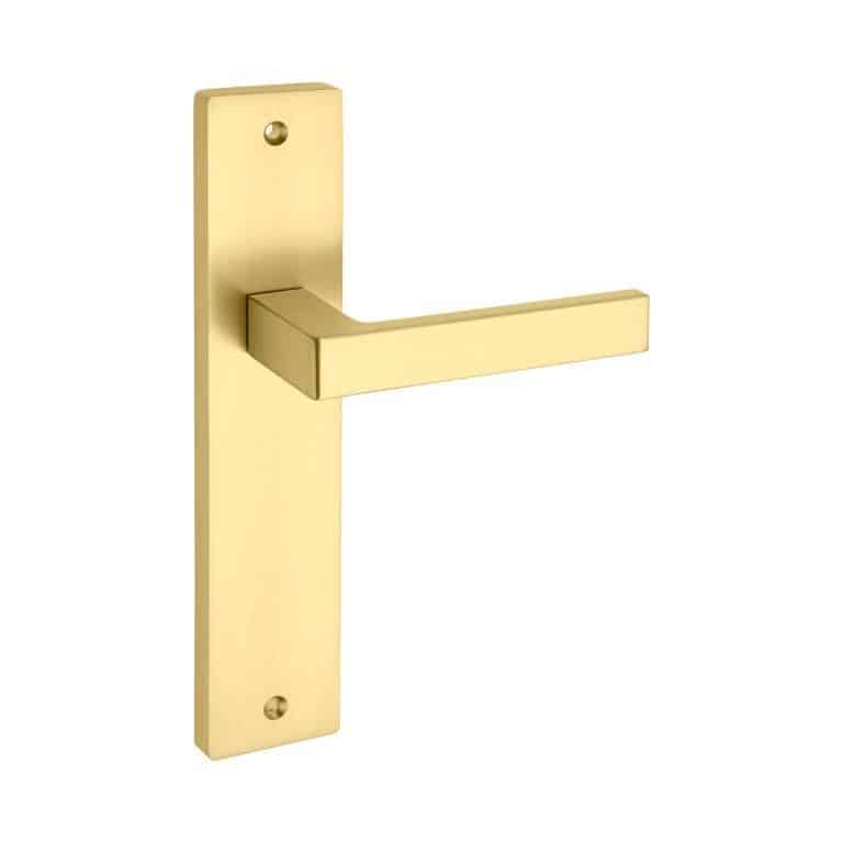 zamak-lever-handle-on-plate-satin-brass-2