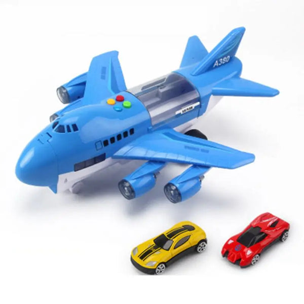 Toy Aircraft Music Story Simulation Track Inertia ChildrenS Toy Aircraft Large Size Passenger Plane Kids Airliner Toy Car 4
