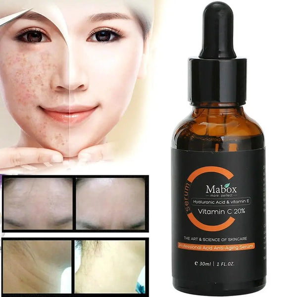 MABOX 2.5% Retinol Whitening Face Cream + Vitamin C Whitening Serum Anti aging Moisturizer Face Cream 2