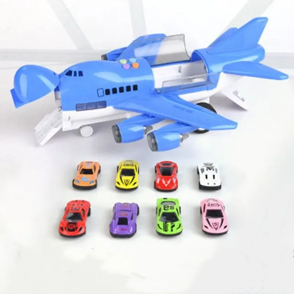 Toy Aircraft Music Story Simulation Track Inertia ChildrenS Toy Aircraft Large Size Passenger Plane Kids Airliner Toy Car 6