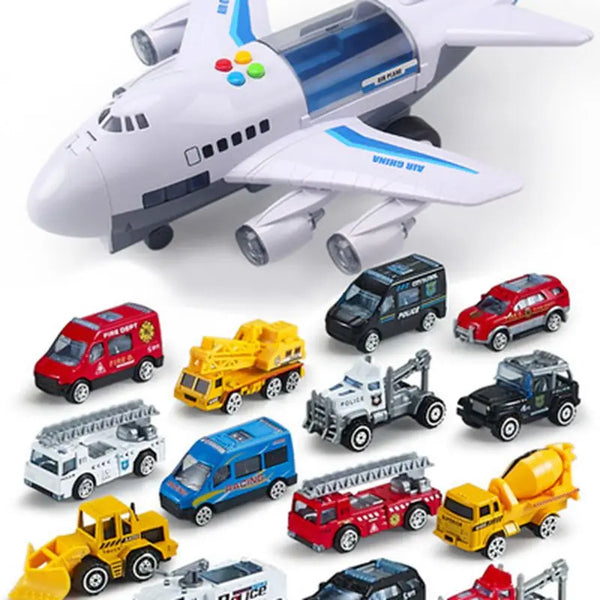 Toy Aircraft Music Story Simulation Track Inertia ChildrenS Toy Aircraft Large Size Passenger Plane Kids Airliner Toy Car 1