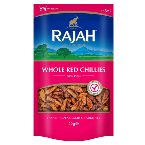 Rajah Whole Red Chillies