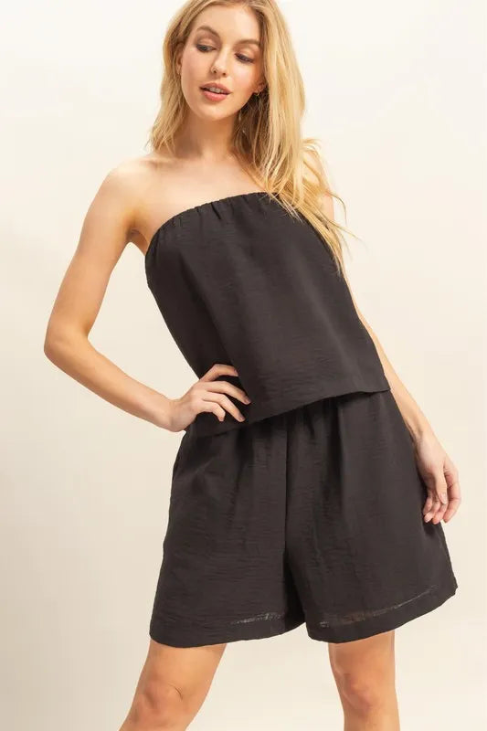 HYFVE Tube Top and Flowy Shorts Set
