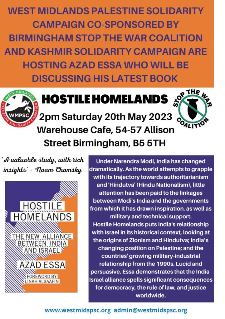 Hostile Homelands Book Launch