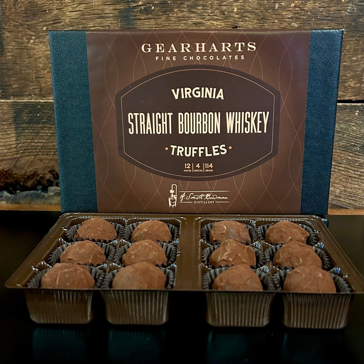 Virginia Straight Bourbon Whiskey Truffles