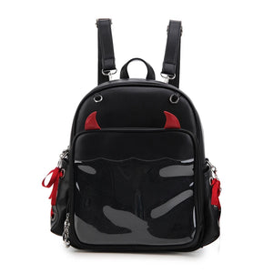 Little Devil Enamel Pin Collector Backpack - Unapologetic Rebels