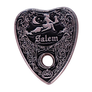 Salem Planchette Enamel Pin - Unapologetic Rebels
