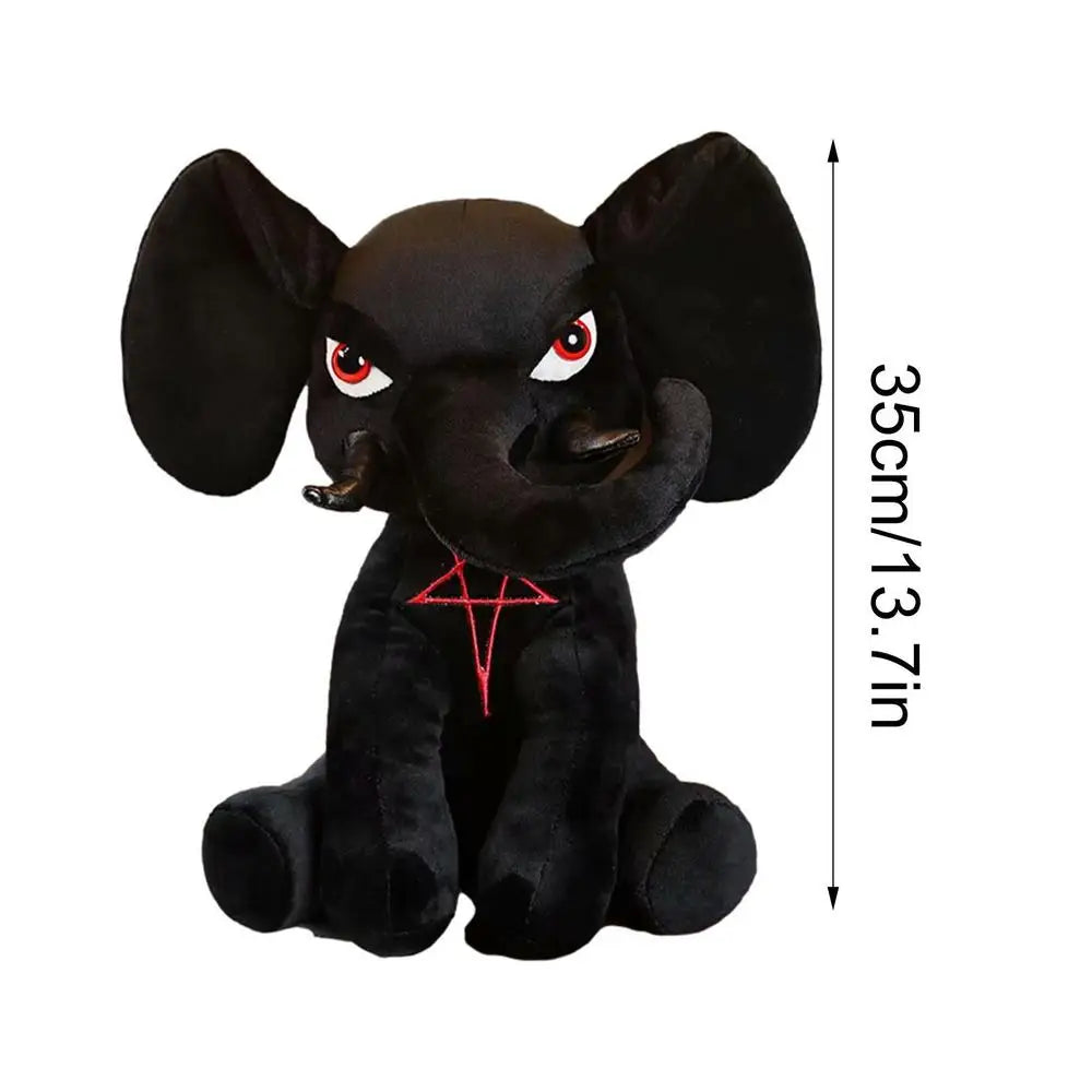 Dark Elephant Plush