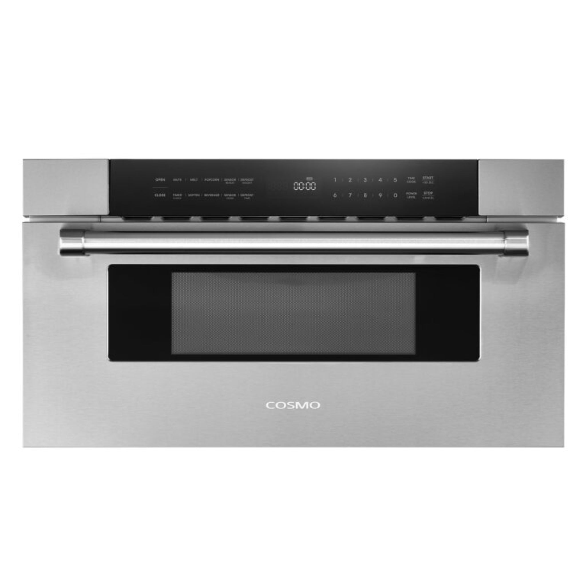 Cosmo 30 In. Built-in Microwave Drawer with 1.2 cu. ft. Capacity in Stainless Steel COS-MWD3012GSS