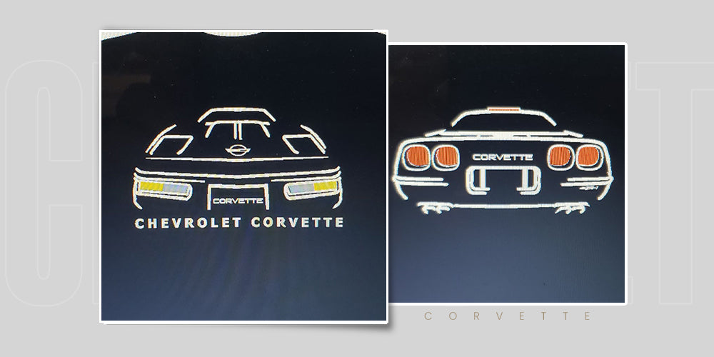 Corvette C4 Silhouette T-Shirt