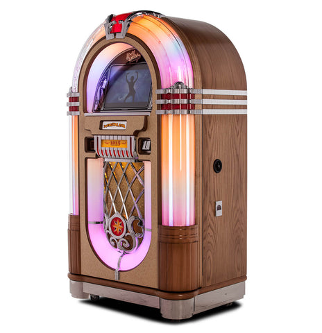 Sound Leisure Dome Top Vinyl Jukebox Front Side View