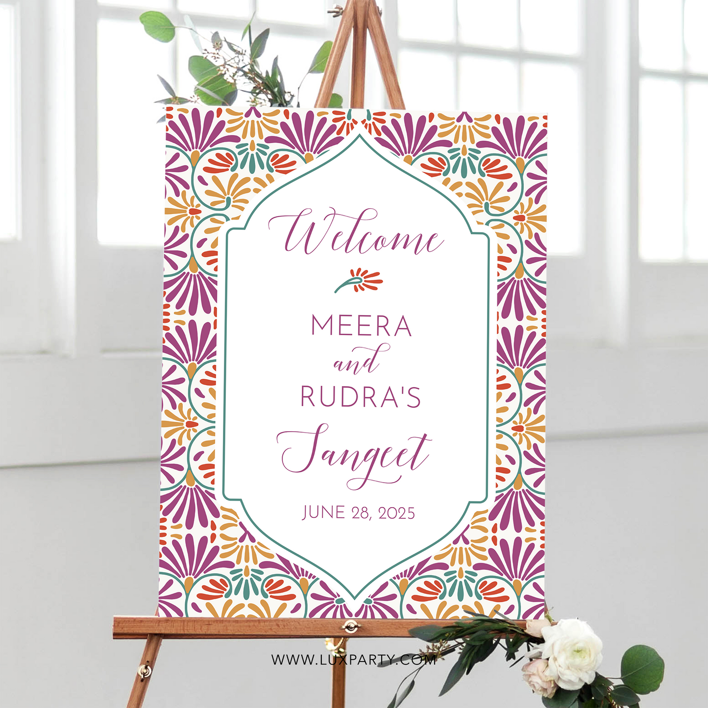 Sangeet Welcome Sign