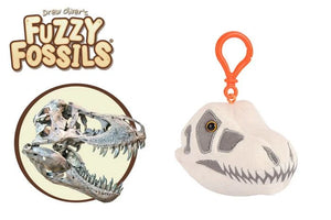 Giant Microbes - T-Rex Skull keychain - K.C. Bonker's® - Giant Microbes Themed Gift Boxes