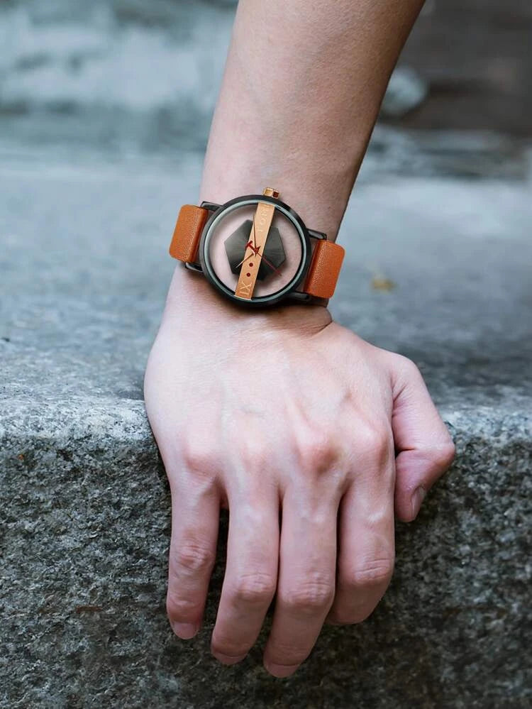 TOMI T 100 Casual Unisex Watch Quartz Round Dial Wrist Watch 7BONKERS