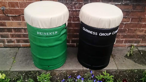 Upcycled Beer Kegs After 2