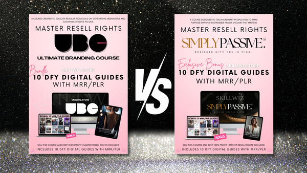 Digital Courses: UBC MRR vs. Simply Passive MRR