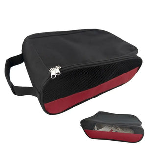 Breathable Portable Oxford Mini Golf Shoe Bag - fitnessadventuresunlimited