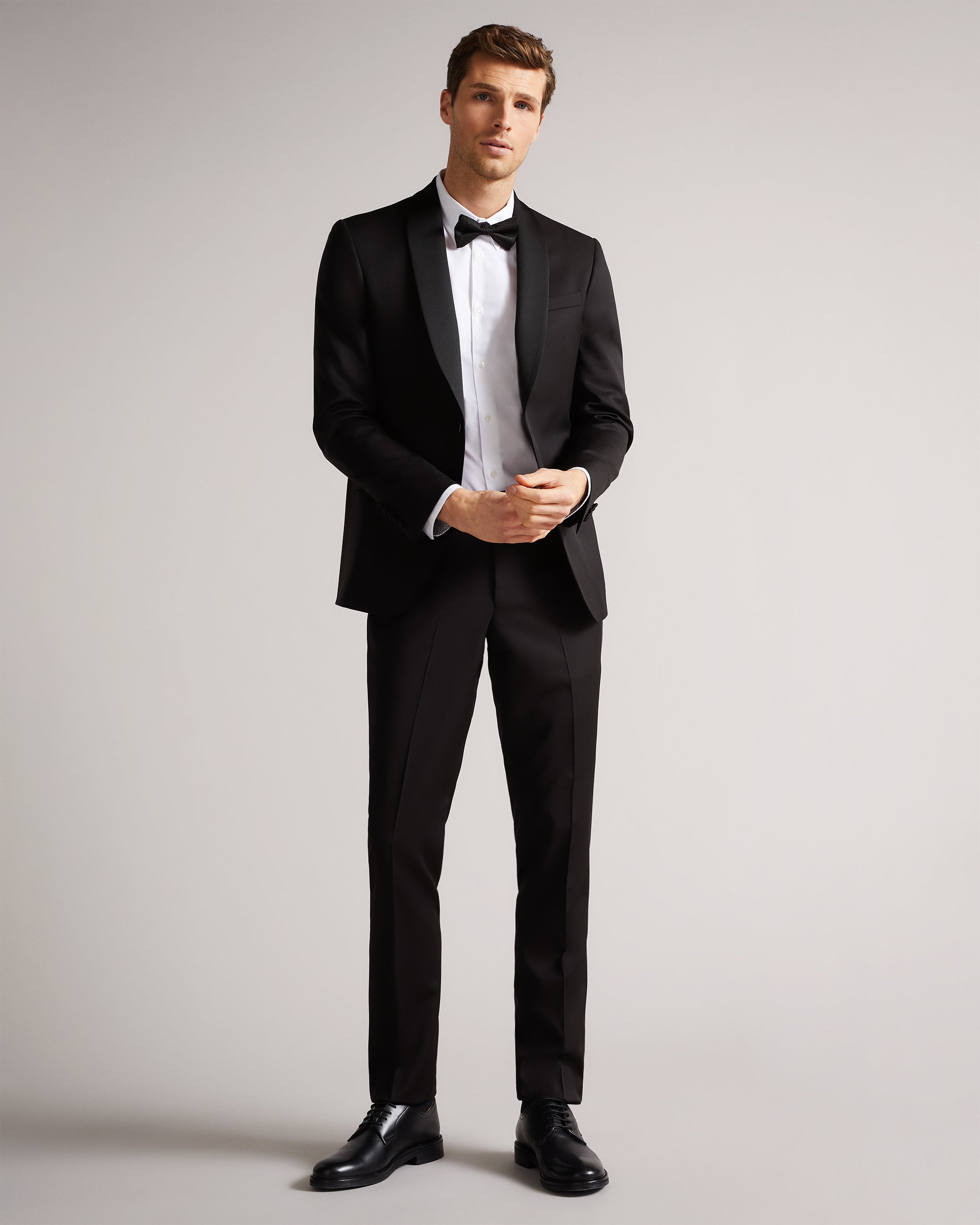 ASOS DESIGN Skinny Velvet Tuxedo Trousers | Nordstrom