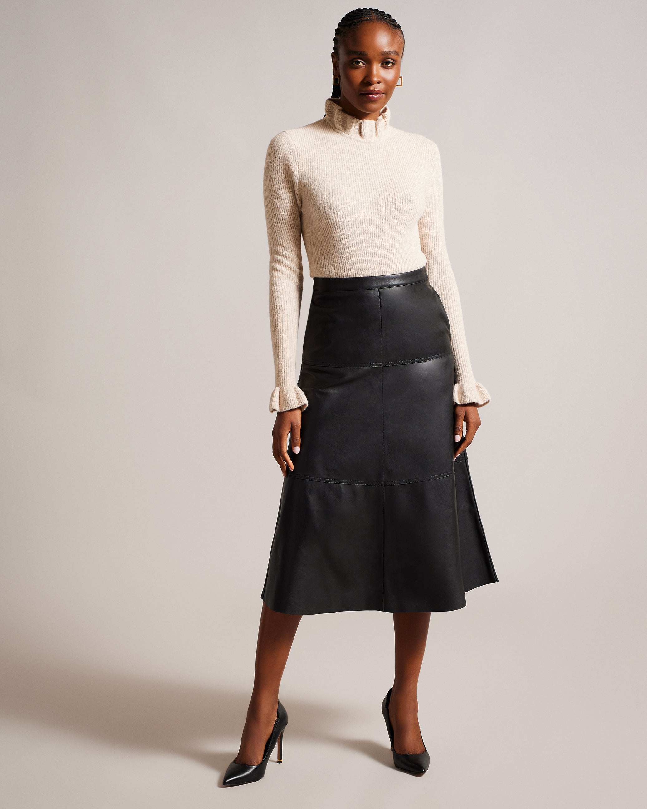 OLIVIAY - A Line Knitted Midi Skirt – Ted Baker, United States