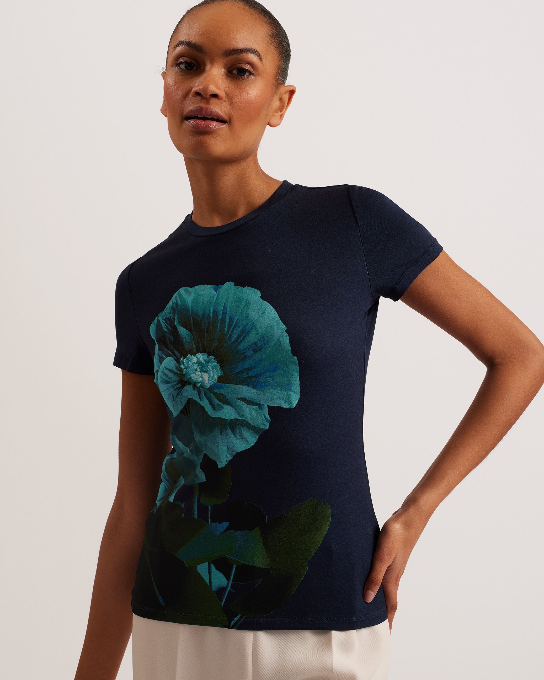 Blusa Ted Baker Tecido Floral Original - BILT53