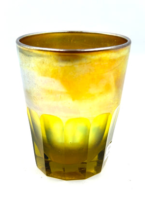 Tiffany LCT Favrile Whiskey Glass - Object Quality Antiques