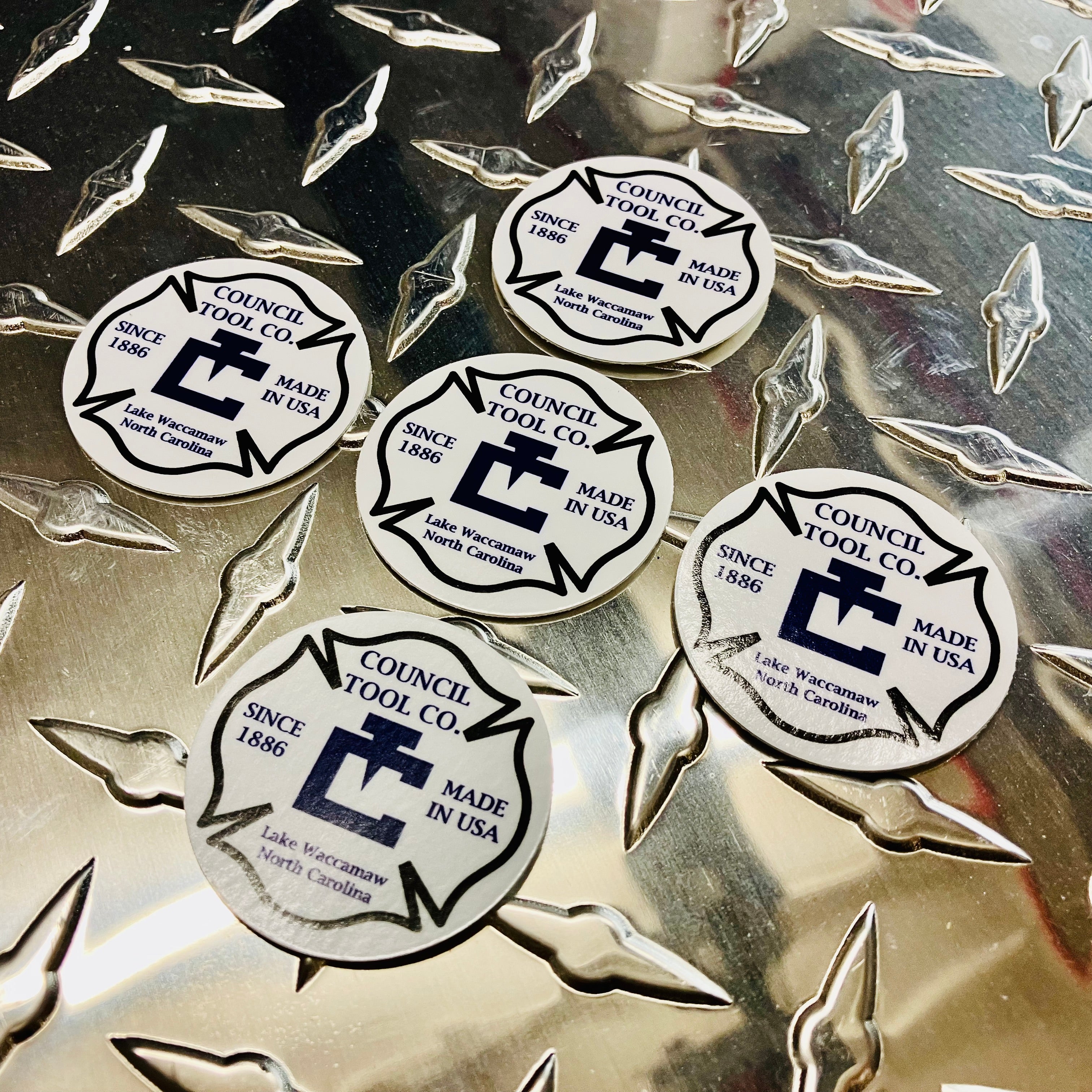 COUNCIL TOOL Helmet Stickers (set of 5)