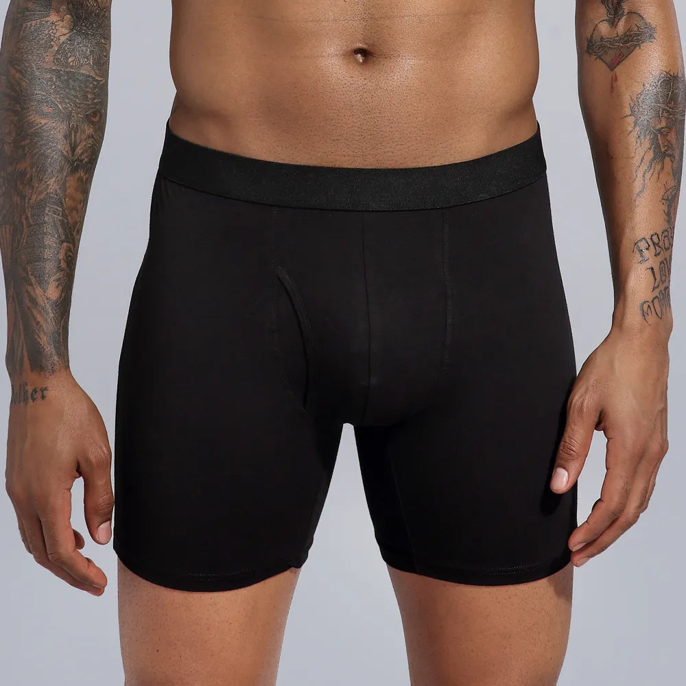 Plus Size Long Cotton Underwear
