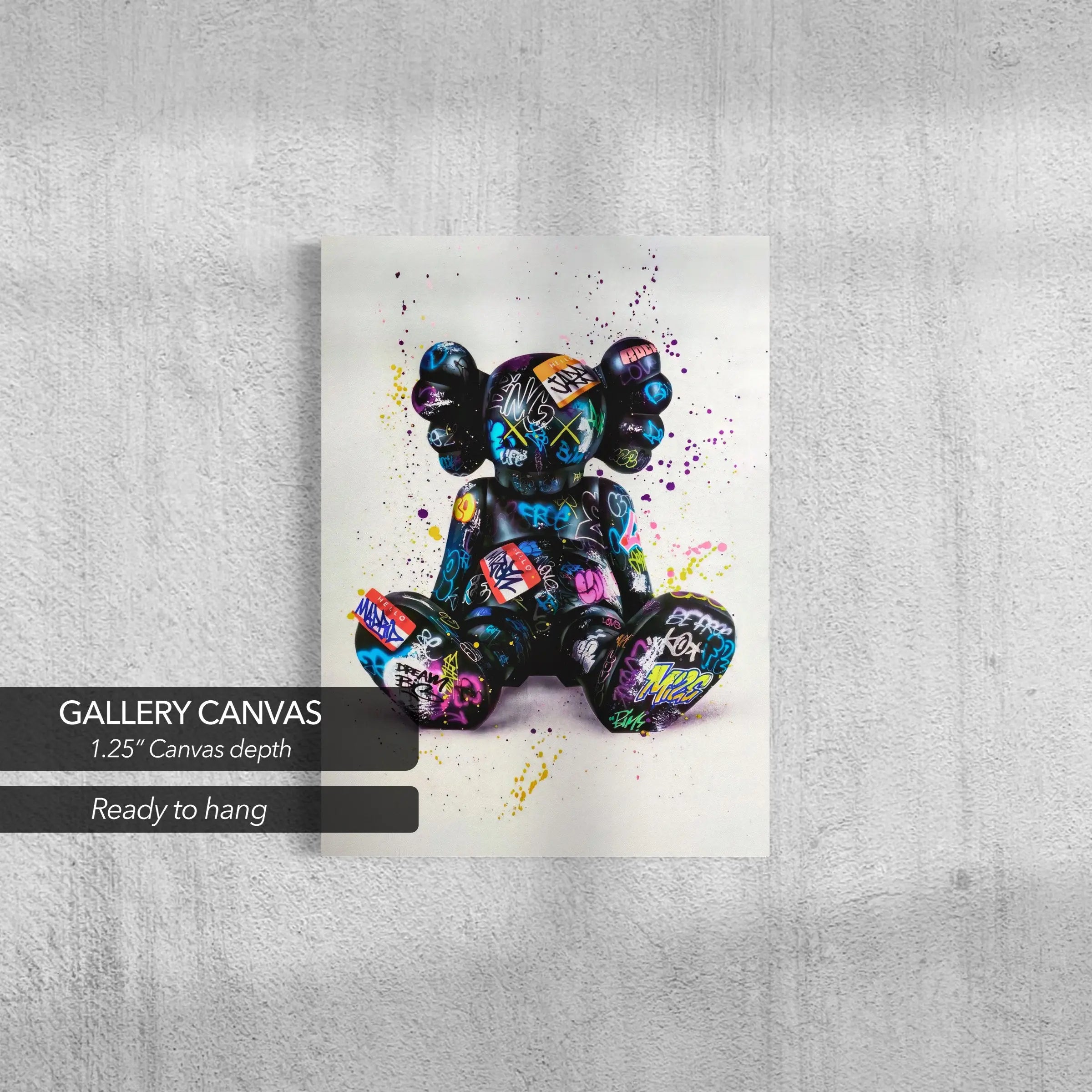 Kaws Holiday Taipei Canvas Art Poster Print - Canvastoria, poster kaws 