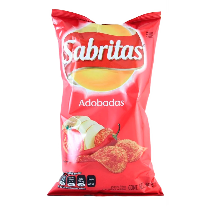 Sabritas Adobadas 1/140 gr UPC:7501011167667