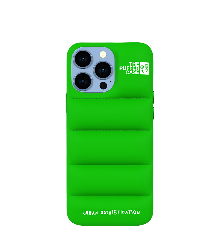 THE PUFFER CASE - CLASSIC GREEN - Urban Sophistication