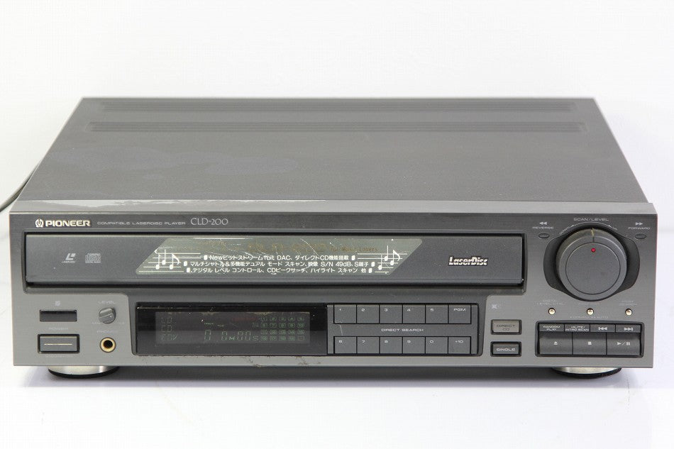 Pioneer パイオニア CLD-K80 CD/LDプレーヤー カラオケ対応 【中古整備