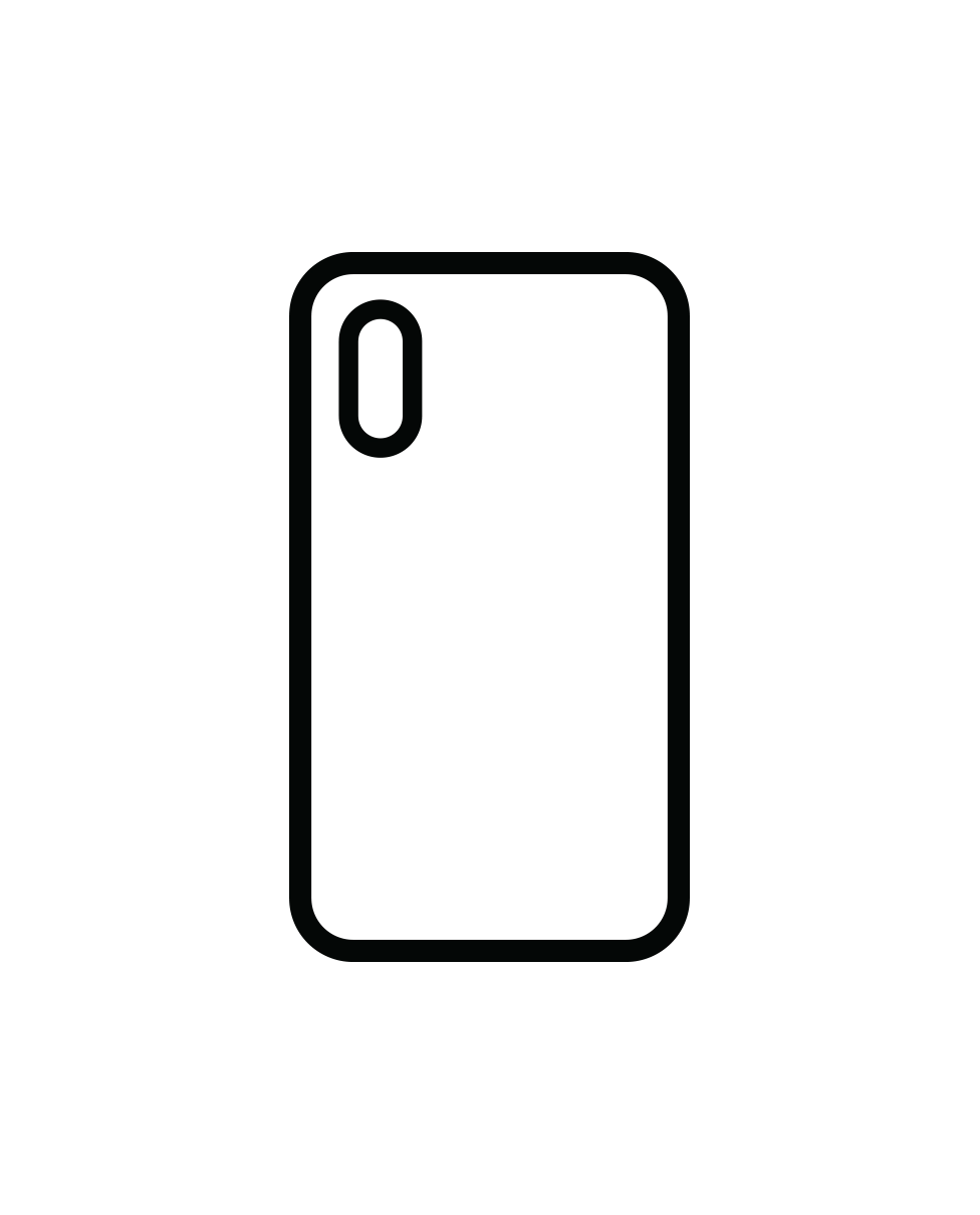Genomskinligt mobilskal iPhone X/XS/11 Pro