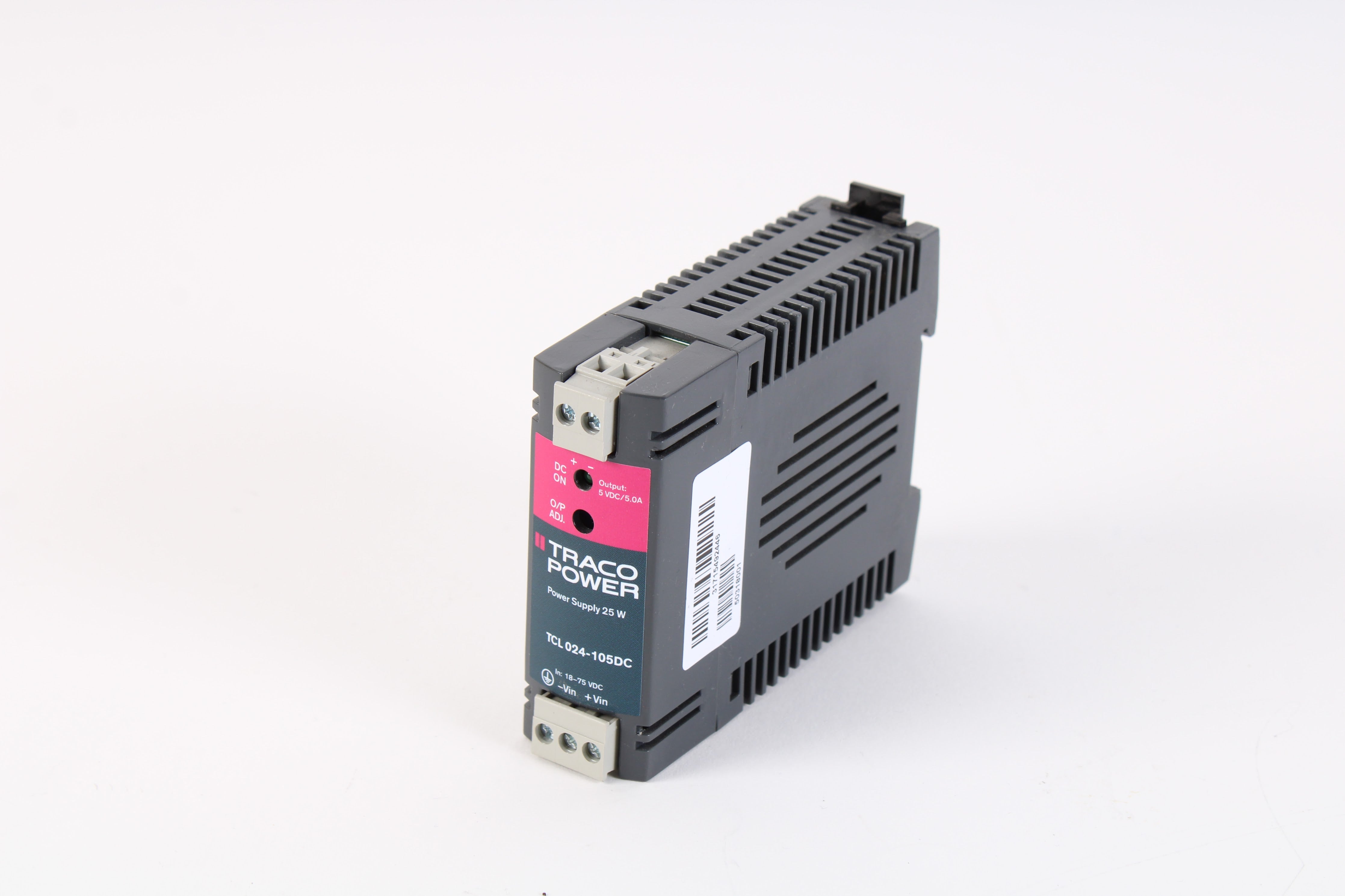 Traco Power TCL 024-105DC 25W DIN Rail DC/DC Converter