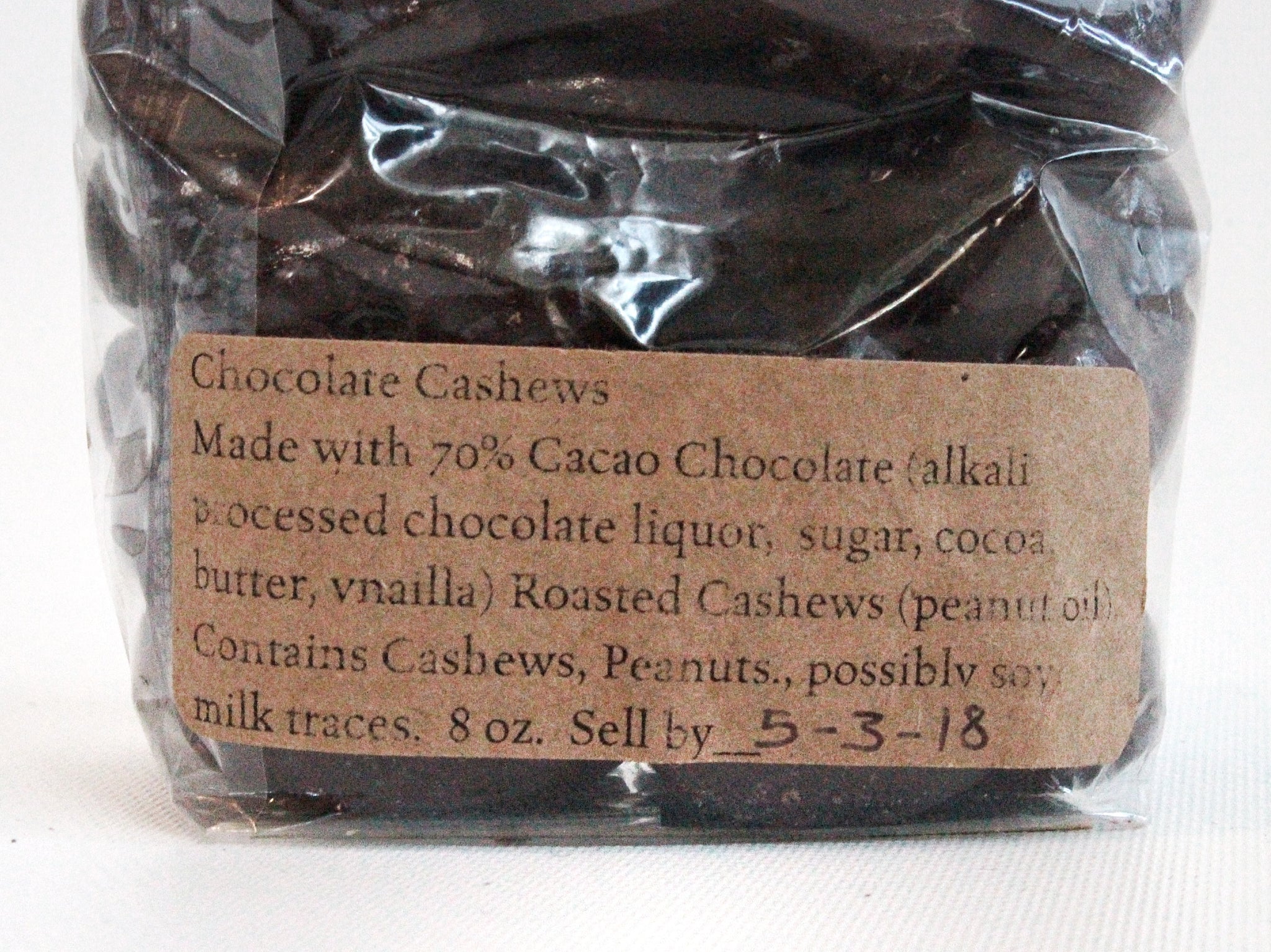 chocolate covered cashews