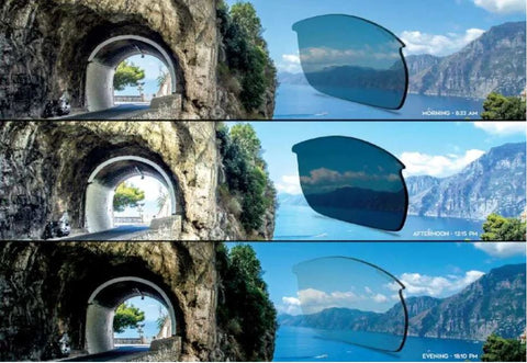 lenti fotocromatiche per cicloturismo