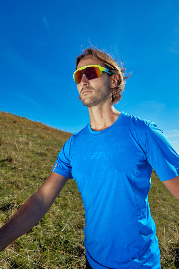 Occhiale da uomo per trail running lente specchiata modello SPEED VENT