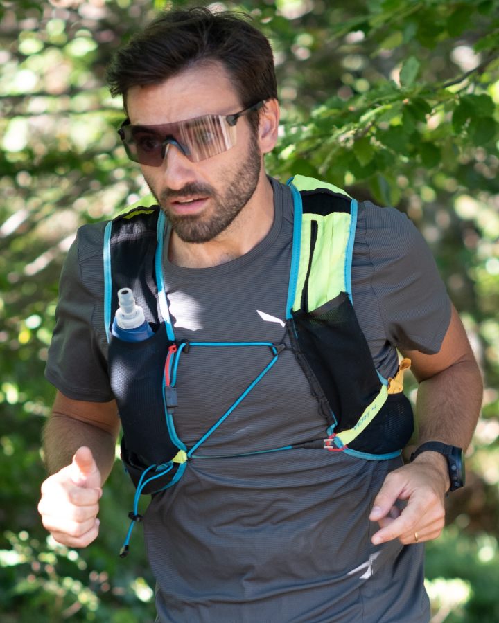 Occhiali da trail running lente fotocromatica ultraleggero modello SUPERPIUMA