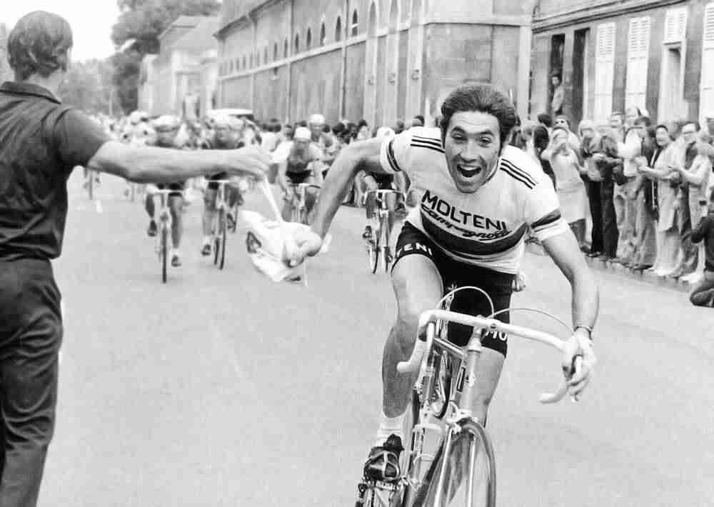 Eddy Merckx i grandi ciclisti della storia