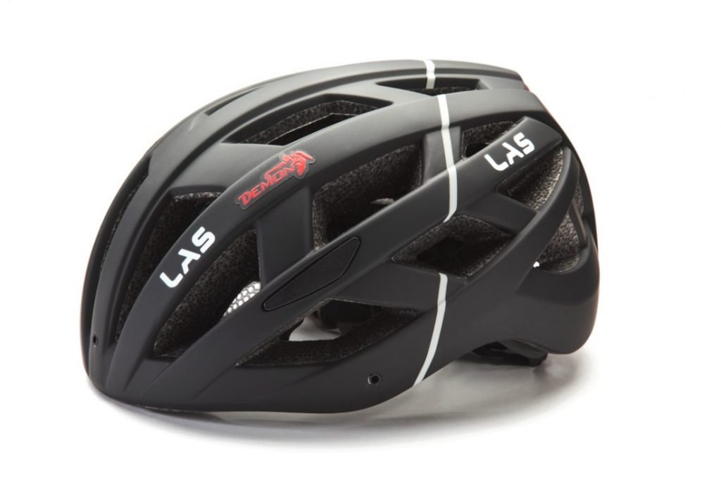 Casco da ciclismo DMN per ciclismo su strada e mountain bike nero opaco modello ENIGMA