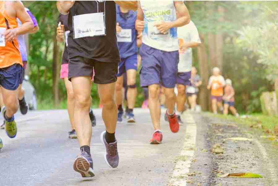 Glasses for athletic running