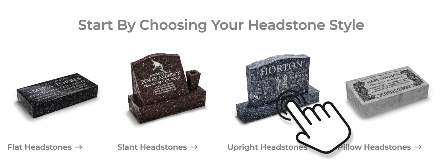 Signature Headstones Choose a Stone Style