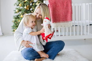 Baby's First Christmas Santa Lovey - Merry Everything