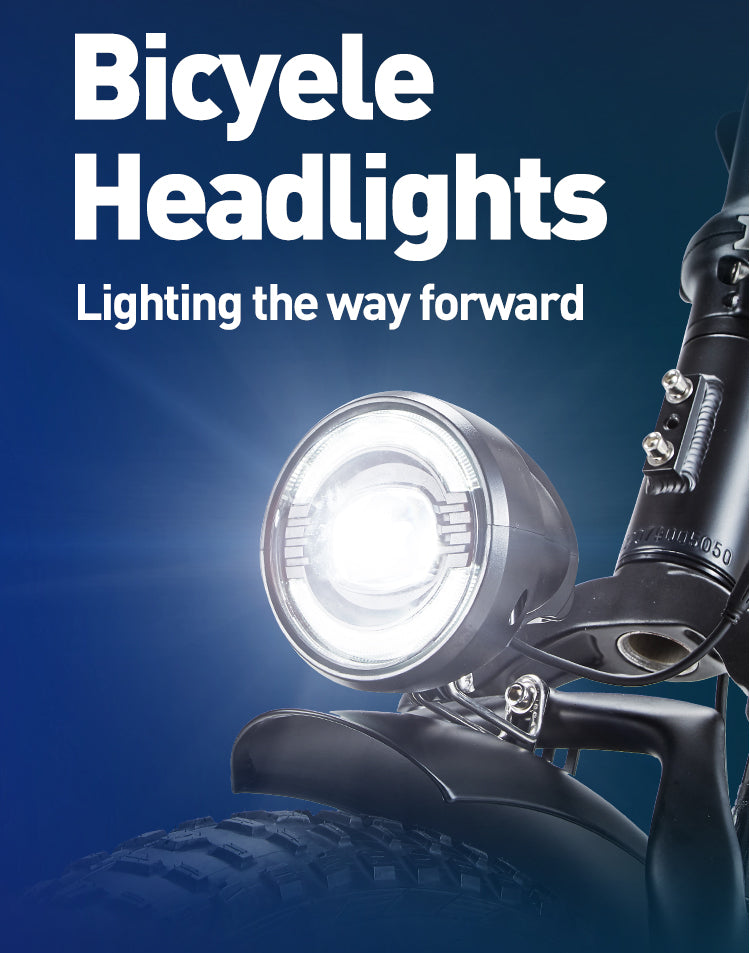 ebike with headlight