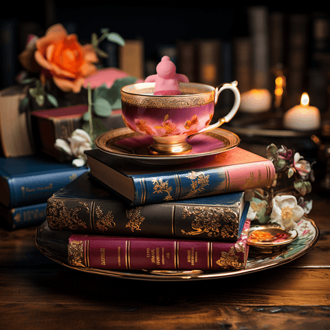Cute tea infusers perfect reading companion