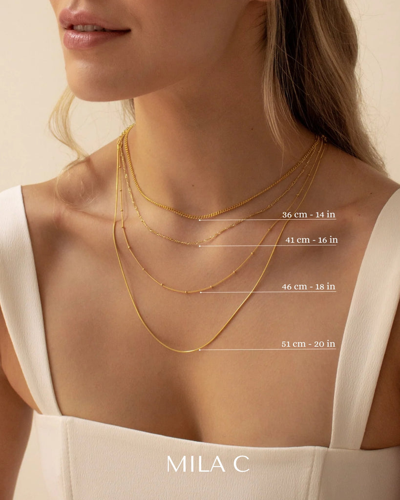 Mila C Necklace Length Guide