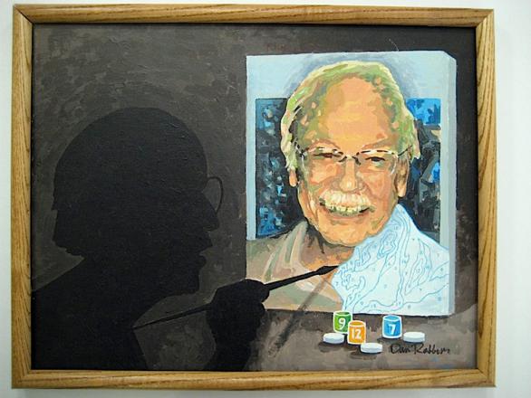 el autorretrato de Dan Robbins